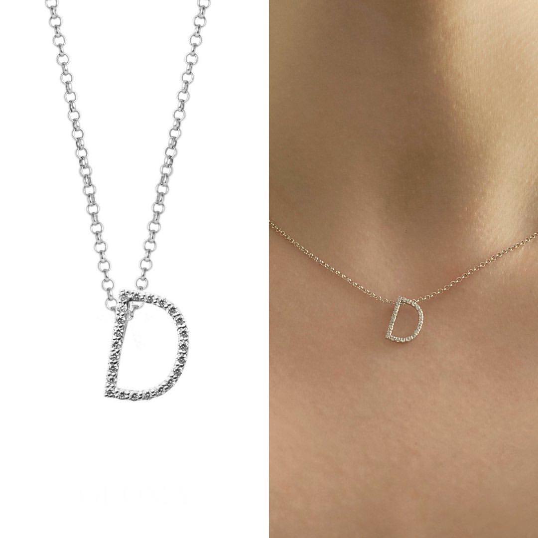 Підвіска з літерою «D»
